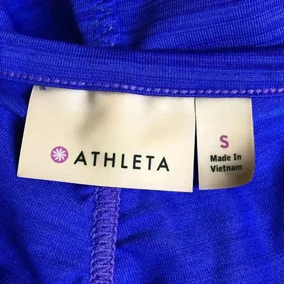 Athleta Sleeveless Top Outdoor Front Zip Size S - Picture 4 of 7